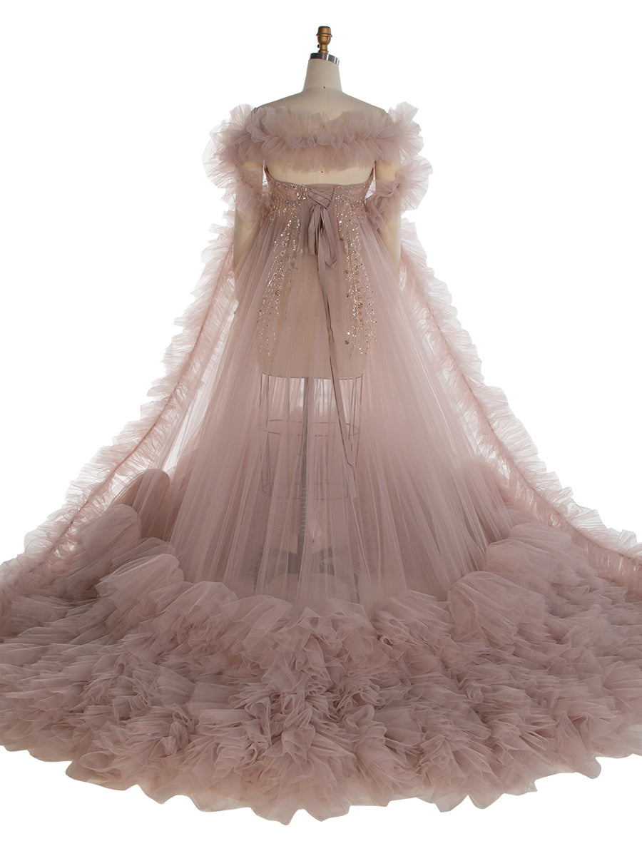 Maternity Gown with Beaded Corset Baby Shower Dress Baby Bump Pregnancy Gown for Photoshoot YW240037 Maternity Gown with Beaded Corset Baby Shower Dress Baby Bump Pregnancy Gown for Photoshoot YW240037