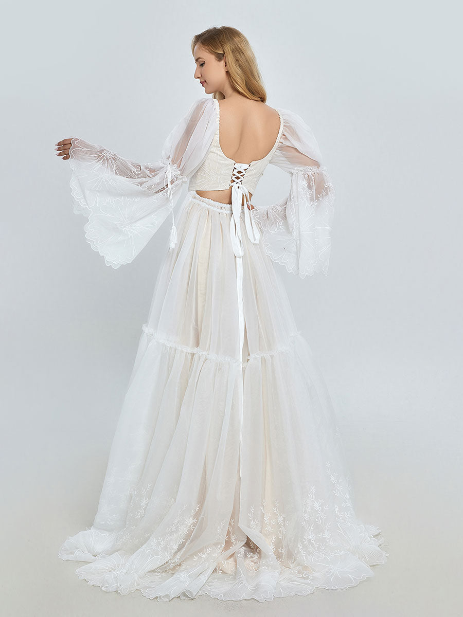 Elegant Lace Dress for Photo Shoot Maternity Babyshower Dress Bohemian Wedding Dress YW231085 Elegant Lace Dress for Photo Shoot Maternity Babyshower Dress Bohemian Wedding Dress YW231085