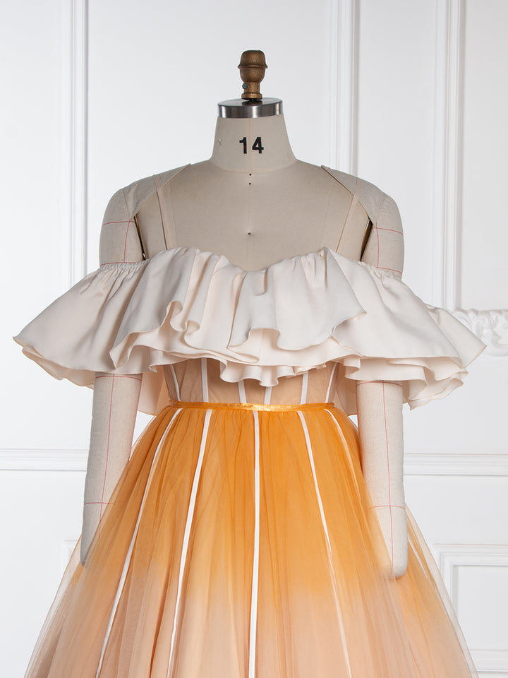 Custom Made Colored Wedding Dress Elegant Banquet Romantic Gown for Women YW251023