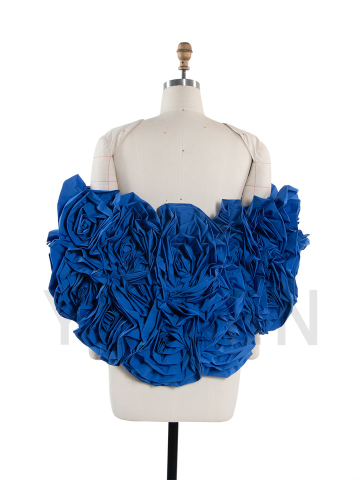Flower Bridal Cape Wedding Cover Up for Women Personalized Shawl Maternity Photoshoot Accessories YW251040-1