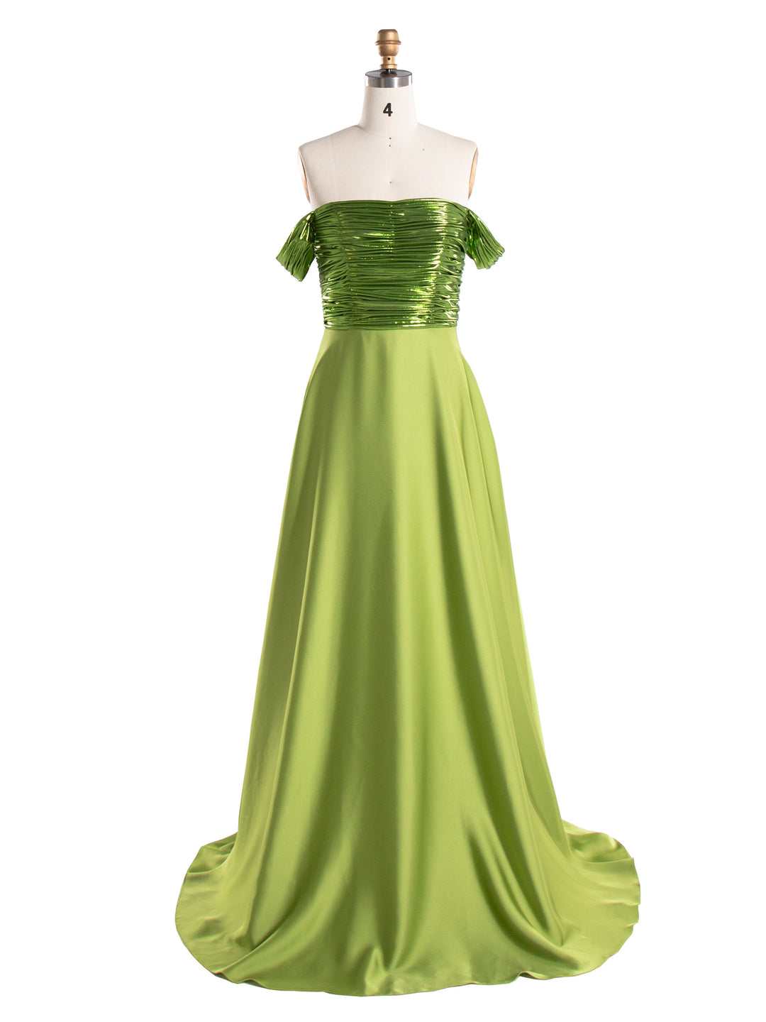 olive green off the shoulder prom dress Green Prom Dress Off The Shoulder Straps Ball Gown Graduation Party Dress For Women Sweet 16 Dress Birthday Party Dress Formal Wear