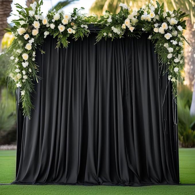 Wedding Backdrop Elastic Cloth Through Rod for Photography and Wedding Scenes YW2603102D