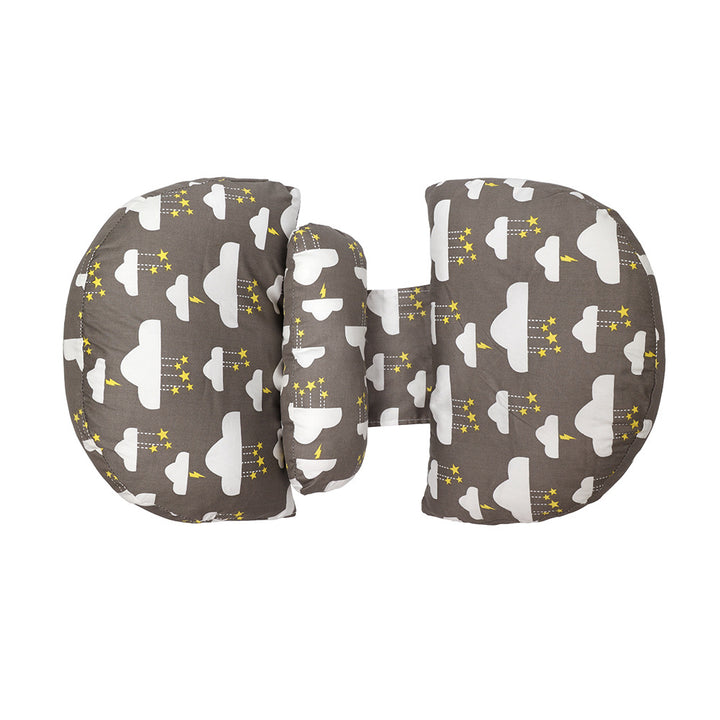 Pregnancy and Maternity Pillow for Side Sleeping Comfortable Support for Belly and Back Summer Spring Nursing Pillow with Cute Cartoon Design