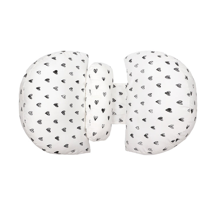 Pregnancy and Maternity Pillow for Side Sleeping Comfortable Support for Belly and Back Summer Spring Nursing Pillow with Cute Cartoon Design