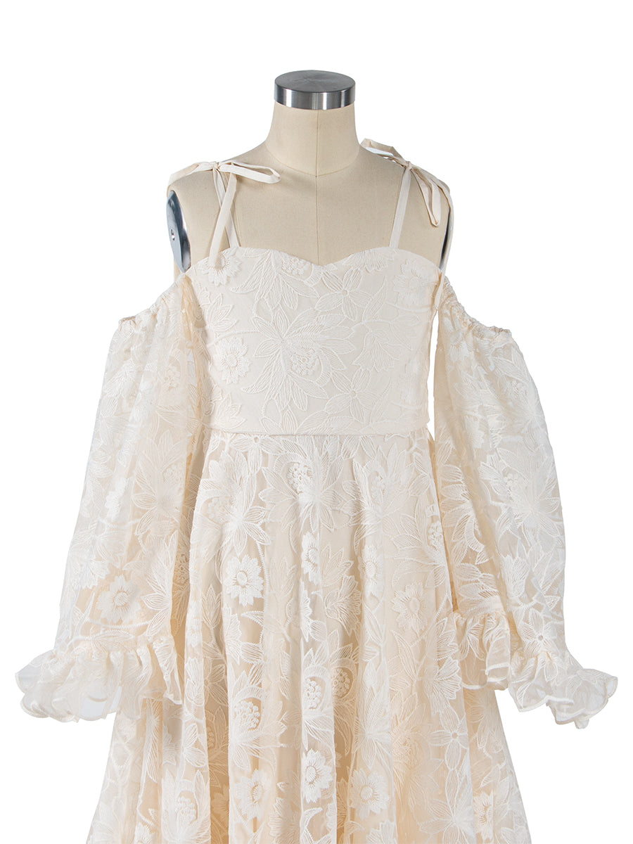 Photography Sessions Dress for Little Girl Matching Lace Dress Mother and Daughter - Mommy and Me Dress YW250006 Photography Sessions Dress for Little Girl Matching Lace Dress Mother and Daughter - Mommy and Me Dress YW250006