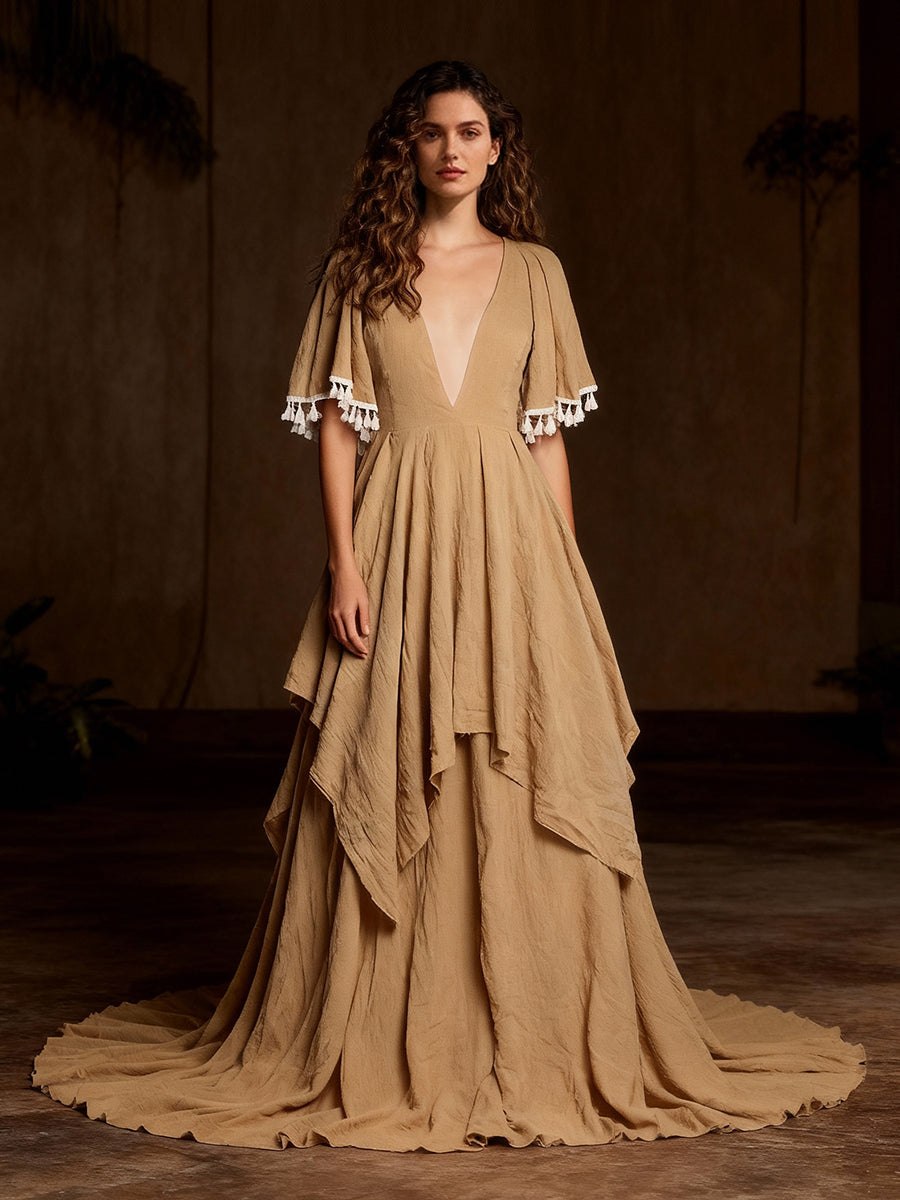 Elegant Cotton Maternity Dresses for Photo Shoot V Neck Photography M yewendress Elegant Cotton Maternity Dresses for Photo Shoot V Neck Photography M yewendress