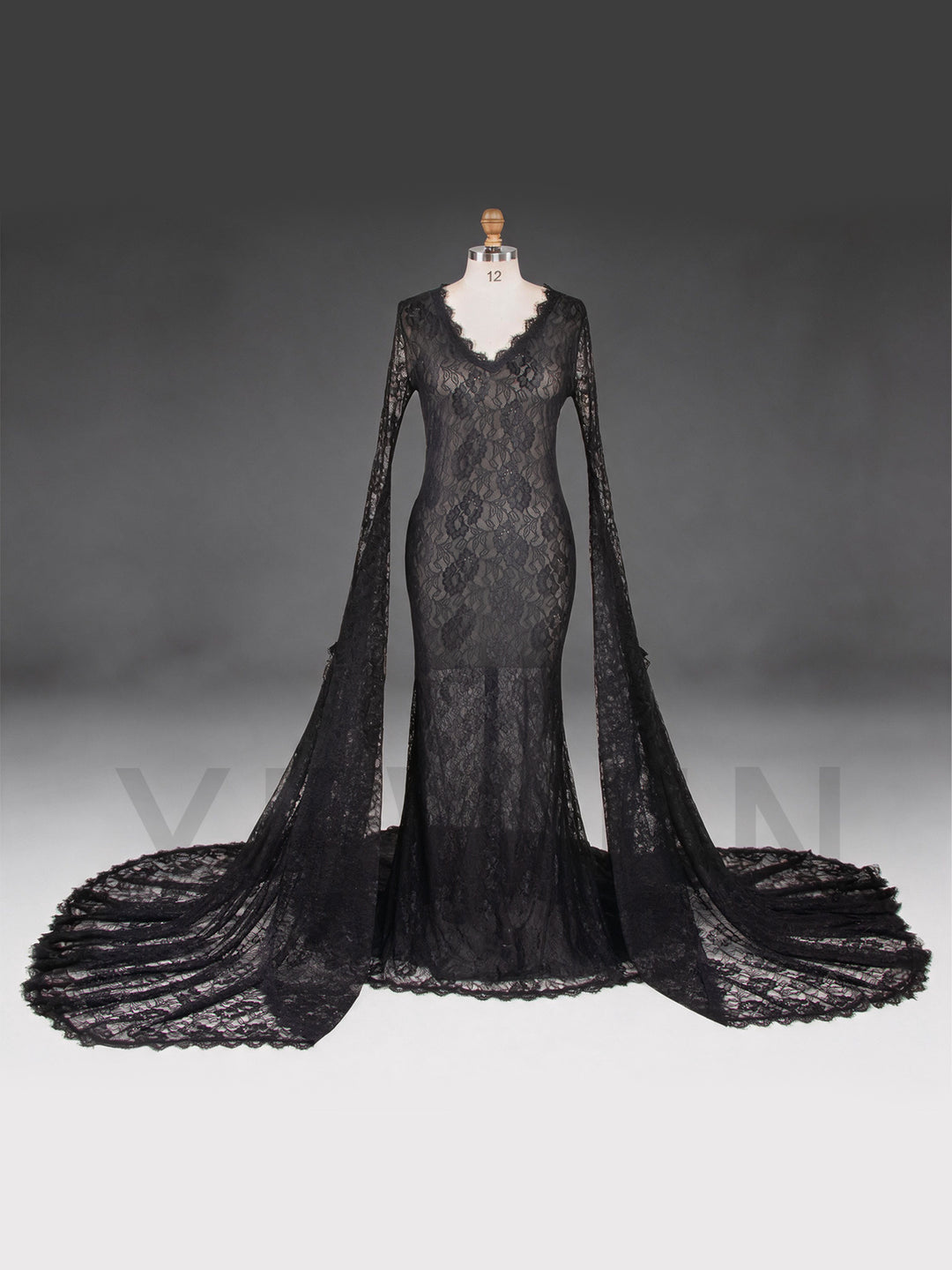 Lace Maternity Dress for Photoshoot Elegant Pregnancy Dress Spring Summer Maternity Gown