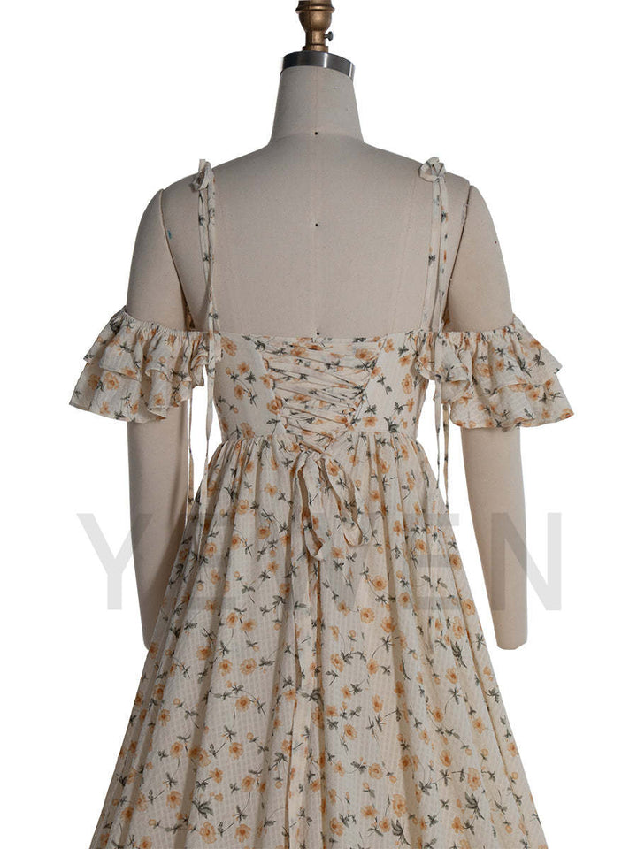 Boho Gown for Rehearsal Dinner Gender Reveal Bohemian Photoshoot Props YW240034