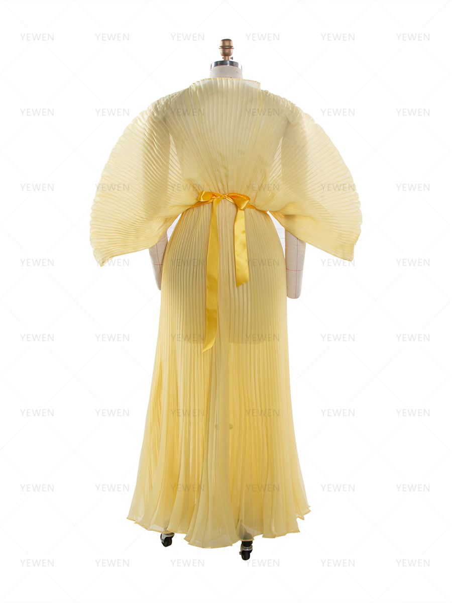 Puffy Sleeves Organza Photoshoot Dress Sexy Evening Party Gown