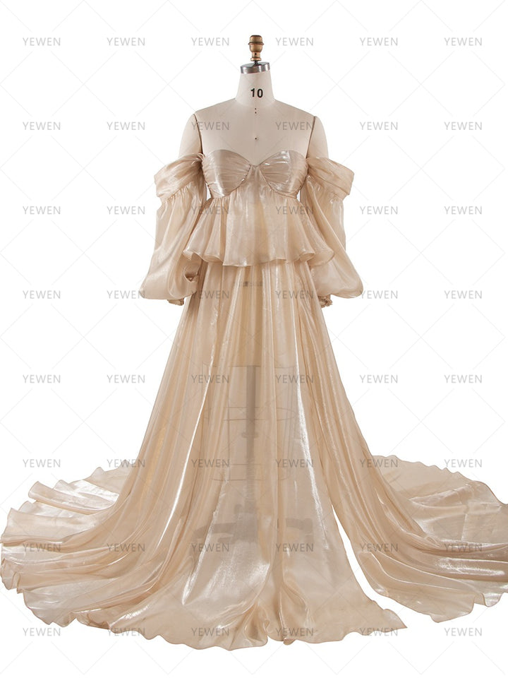 2 Piece Set Maternity Dress for Women Corset Top with Maxi Skirt YW250092