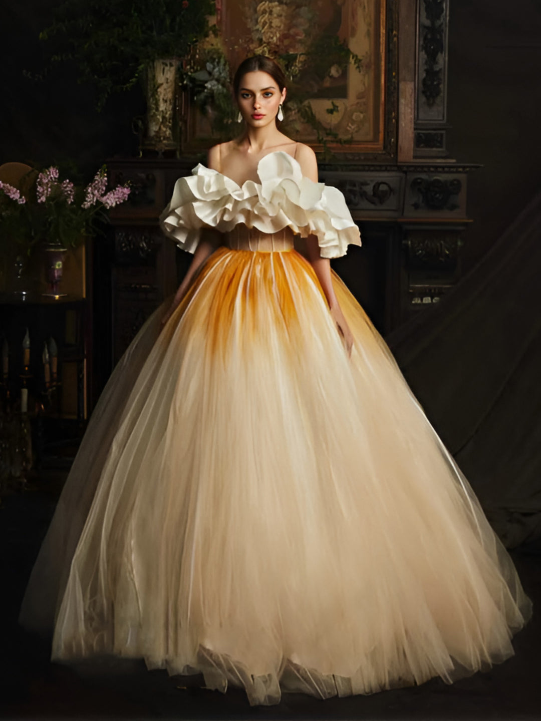 Custom Made Colored Wedding Dress Elegant Banquet Romantic Gown for Women YW251023 Custom Made Colored Wedding Dress Elegant Banquet Romantic Gown for Women YW251023