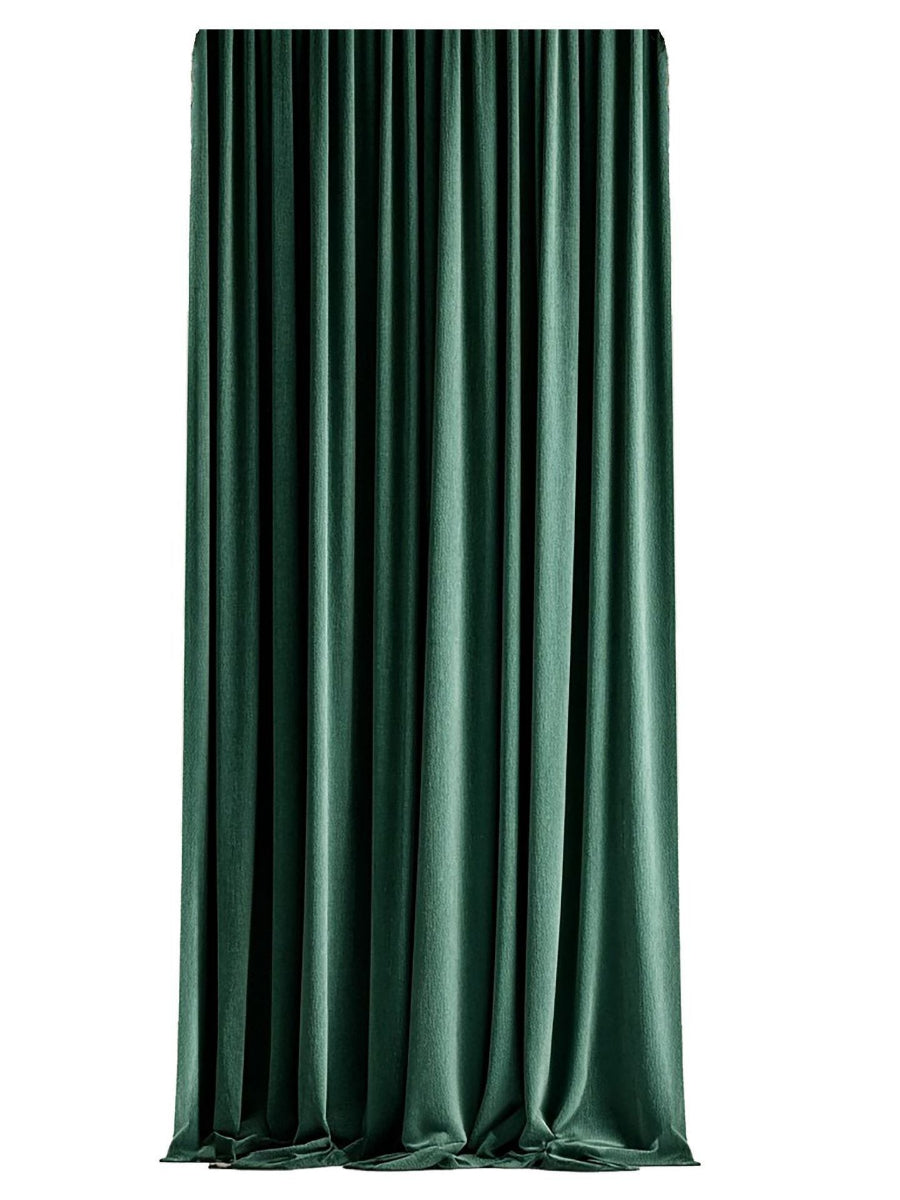Christmas Green Stretch Backdrop for Party Welcome Area Decoration Photography Background Fabric Banquet Backdrop YW260316D