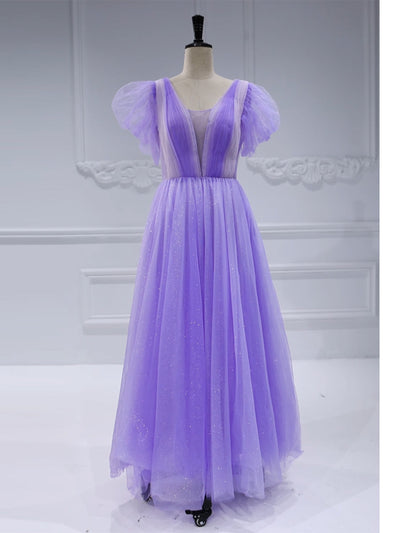 Elegant Glitter Mesh , Ankle Length,  Prom Ball Gown, Crystals Belt