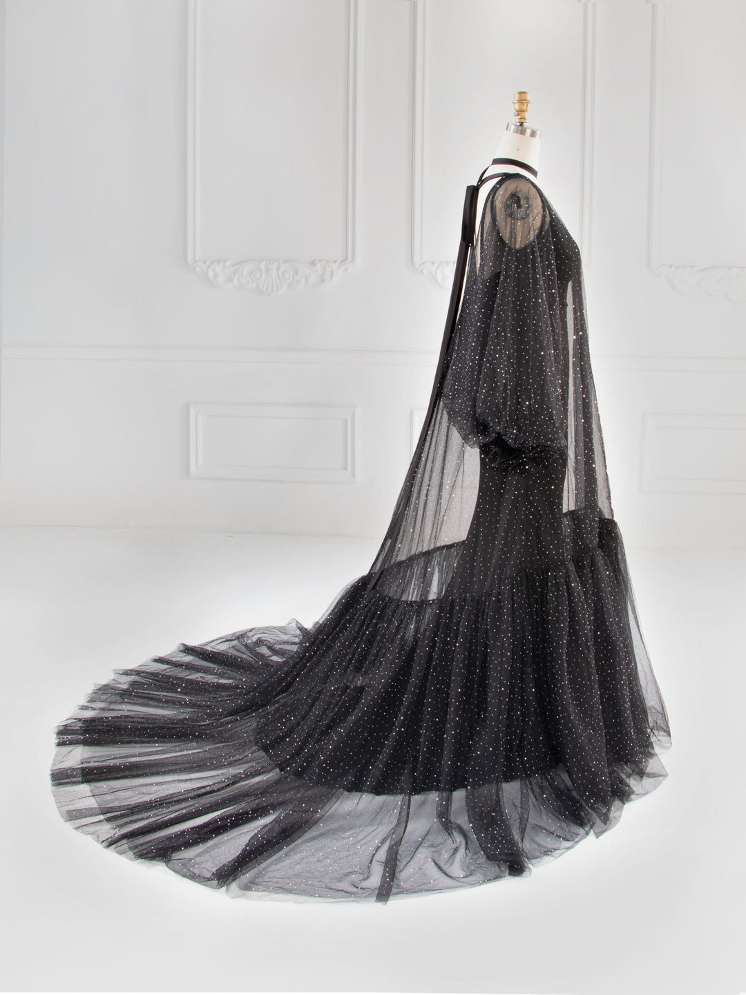 black boho wedding guest dress Halter A-Line Lace Up Black Sleeveless Wedding Guest Dress, Black / XL