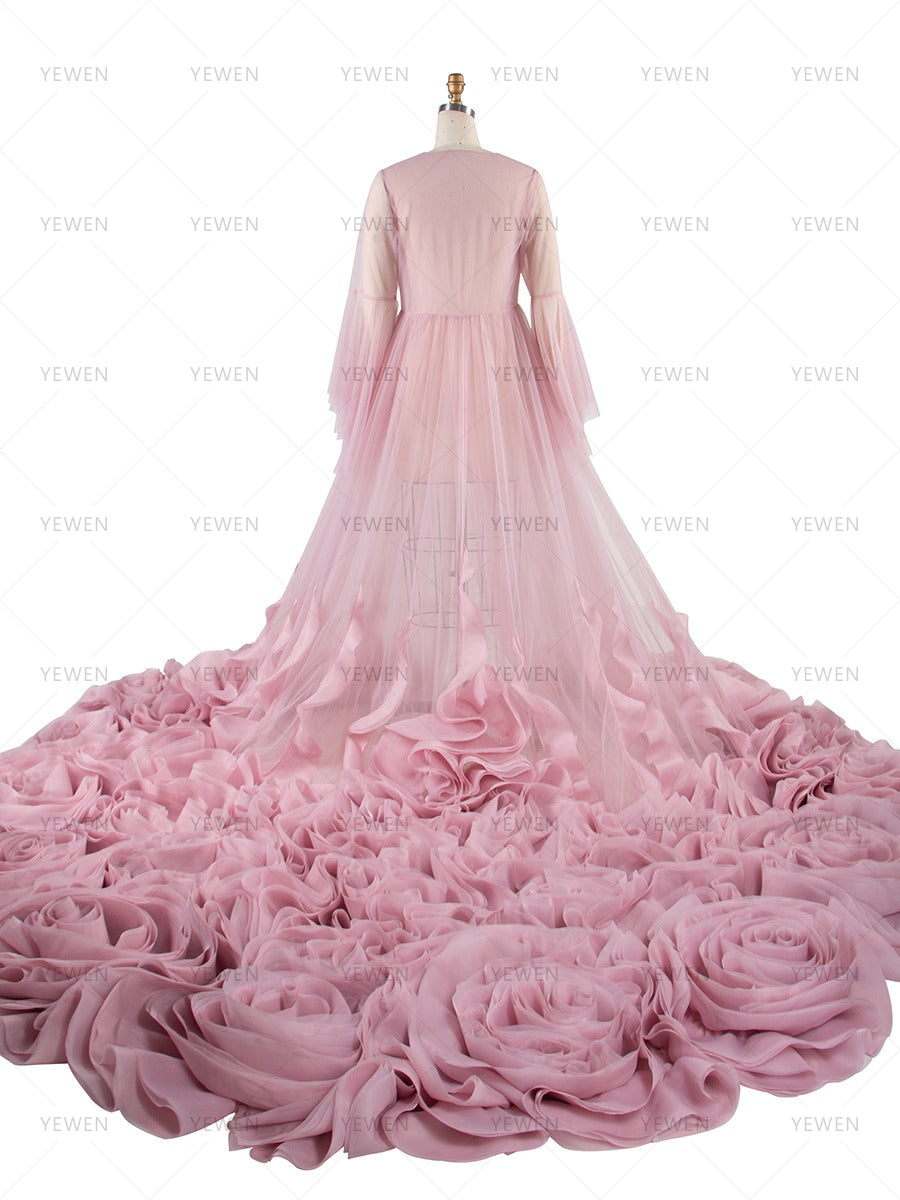 Flower Photo Shoot Dress