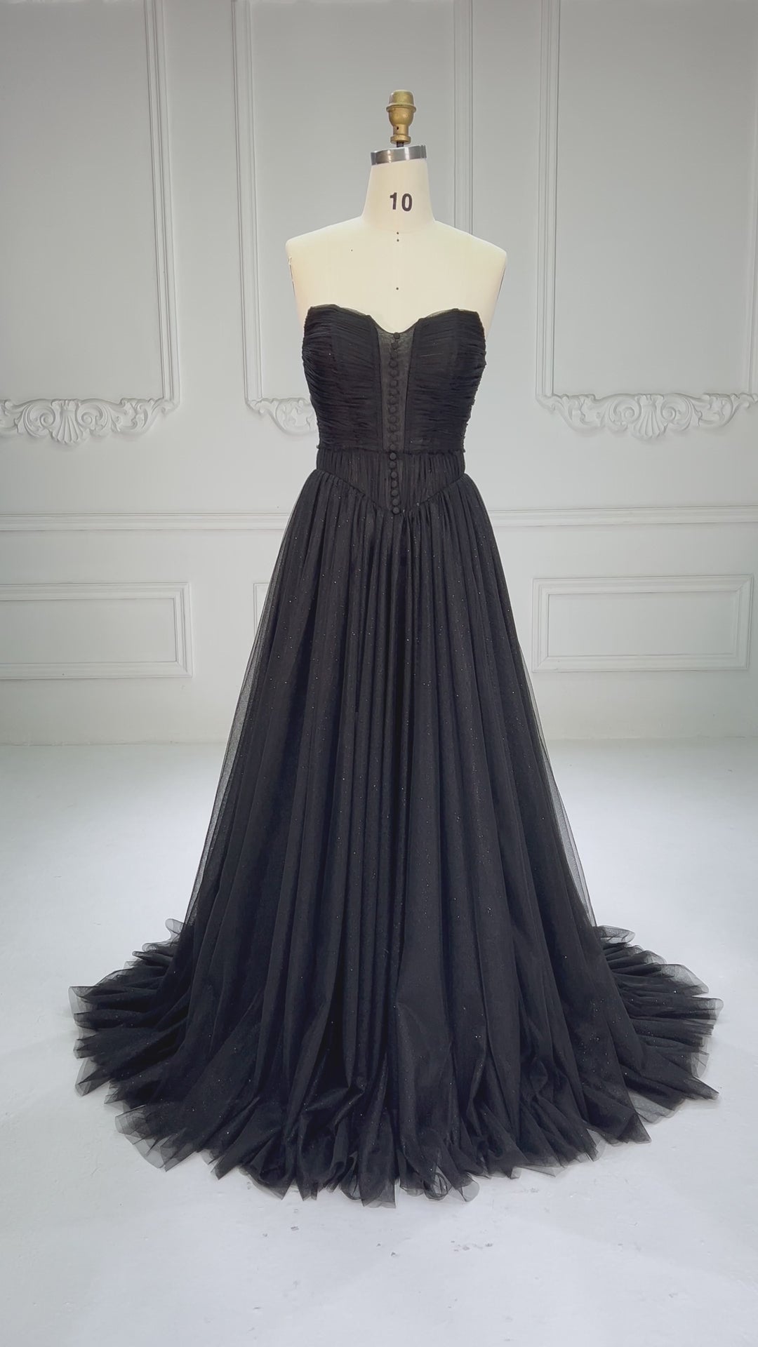 A Line Pink Tulle Dress Corset Prom Dress Princess Bridal Shower Dress YW250075