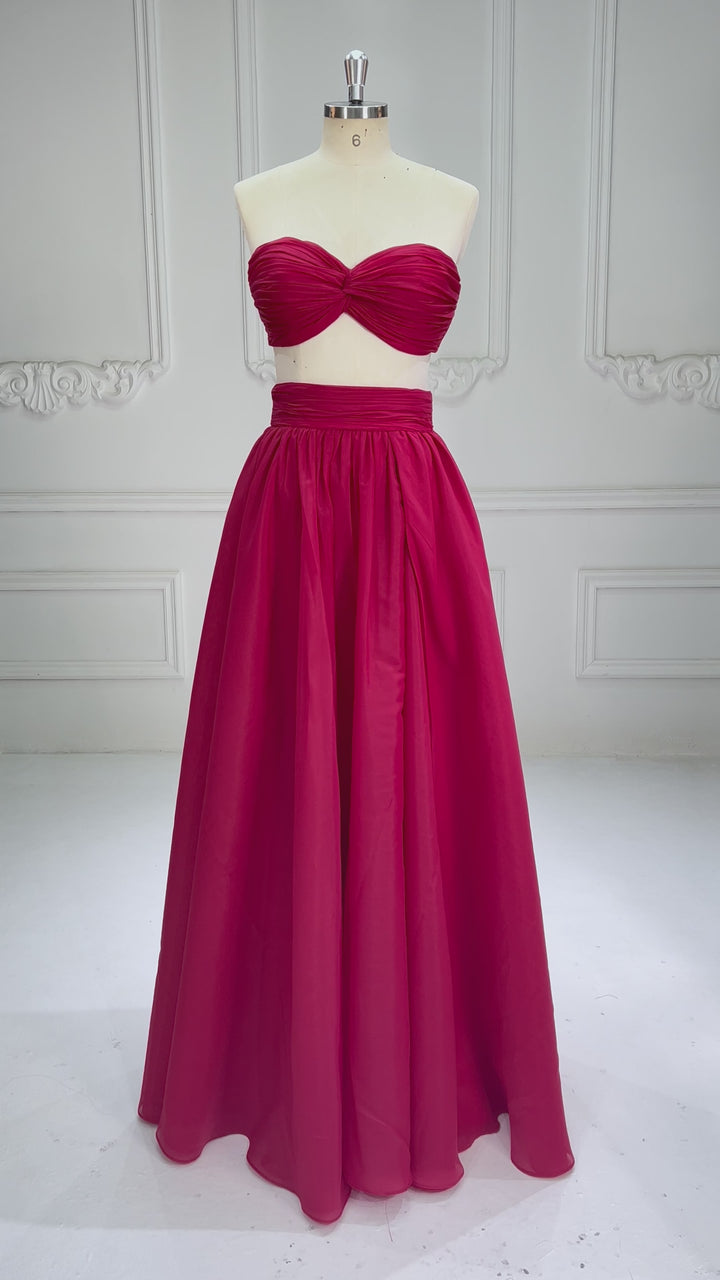 2 Piece Set Special Event Dress Glam Gown YW251039