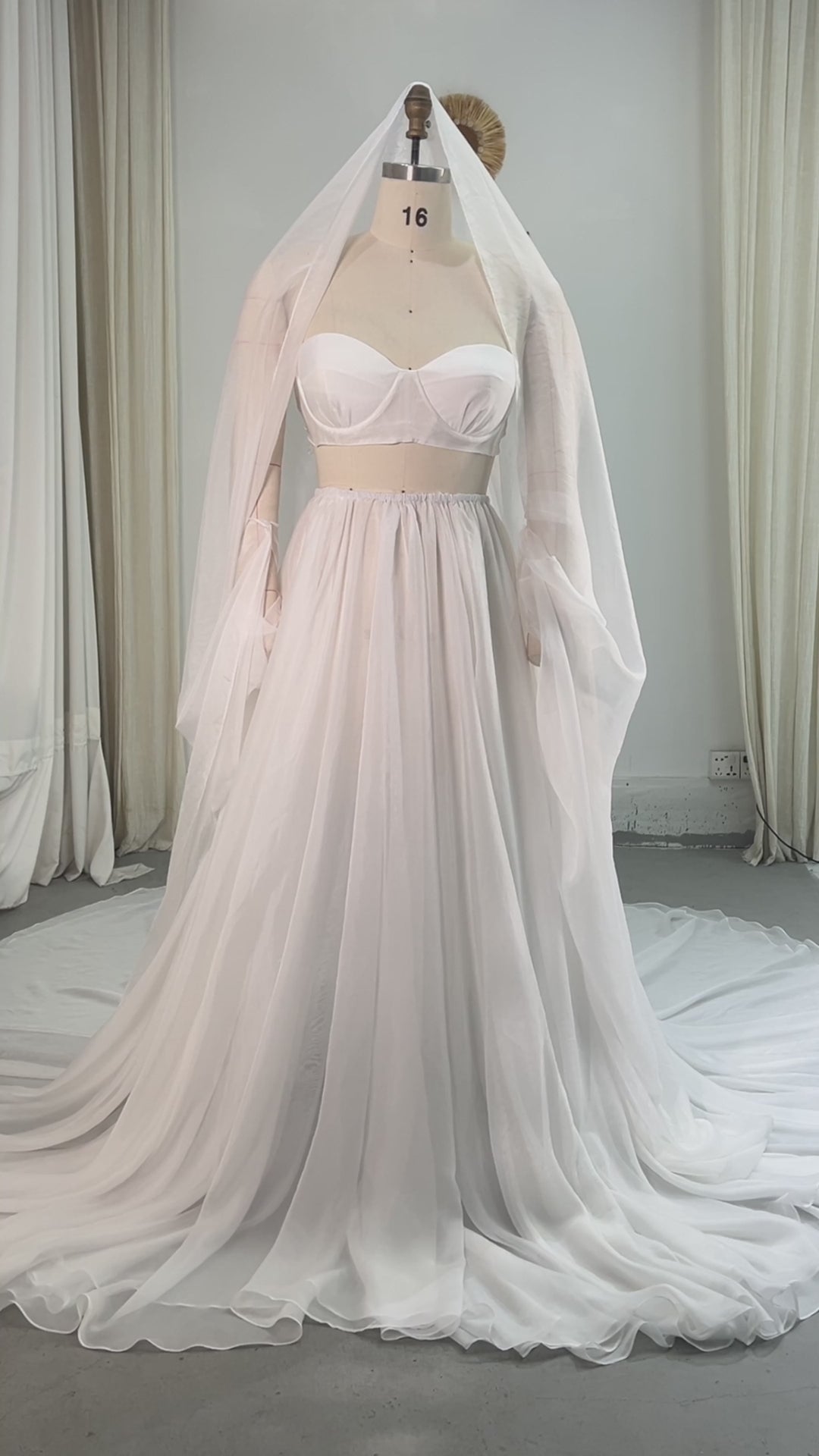 Pregnant Women 2 Piece Set Maternity Dresses Photoshoot Baby Shower YW260269