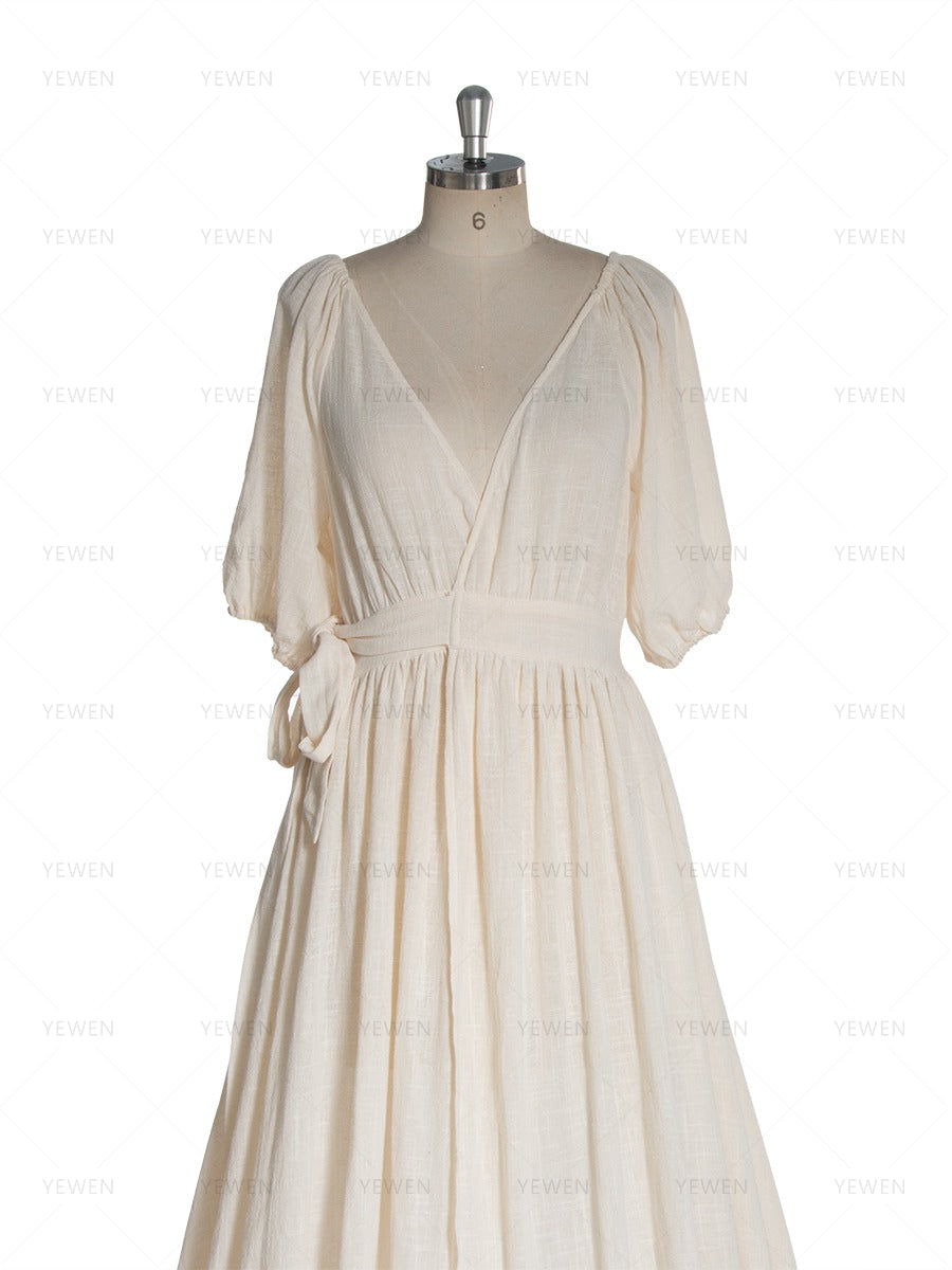 Boho Wrap Dresses Photography Dresses Baby Shower Dress for Pregnant Woman YW260245 8 / Custom Color