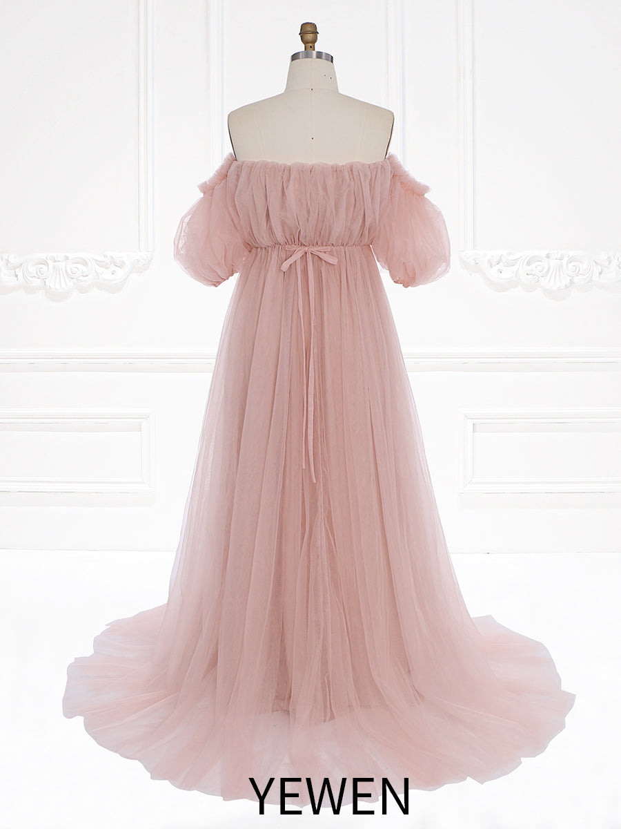 Elegant Off Shoulder Maternity Dress for Photo Shoot Photography Gown Outfits YW231105 Elegant Off Shoulder Maternity Dress for Photo Shoot Photography Gown Outfits YW231105
