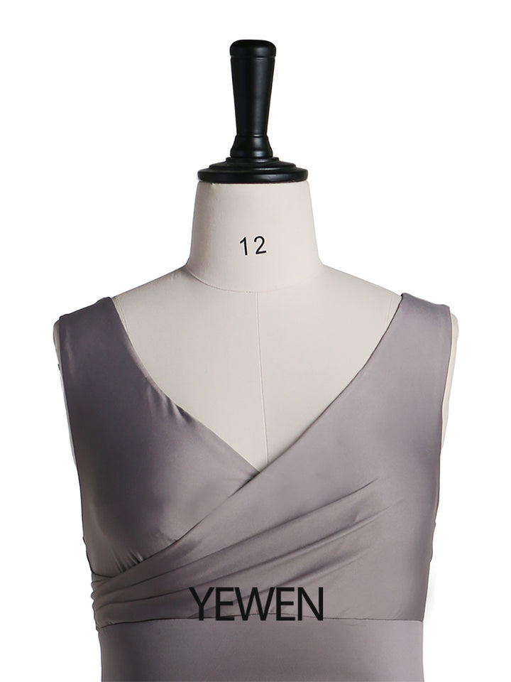 Custom Colors Double V Neck Strech Fabric Maternity Dress Bodysuit YW2116