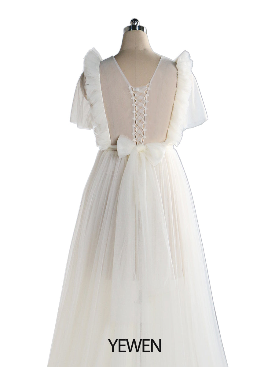White Maternity Dress Ruffled Short Sleeve Maxi Party Dress 16 / J231 White Maternity Dress Ruffled Short Sleeve Maxi Party Dress 16 / J231